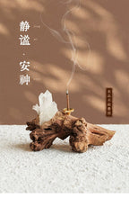 Wooden - based Crystal Fragrance Soothing Ornament-40