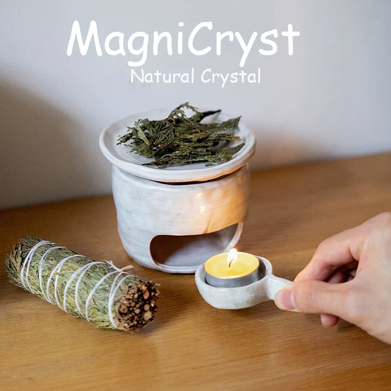 Sage Crystal - Purifying Aromatherapy Burner-273
