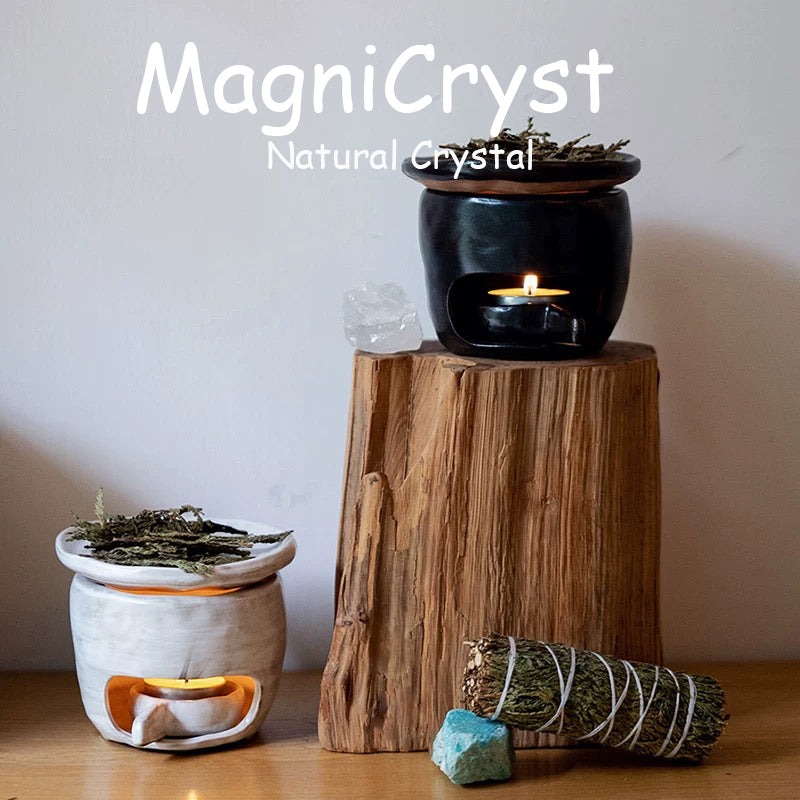 Sage Crystal - Purifying Aromatherapy Burner-273