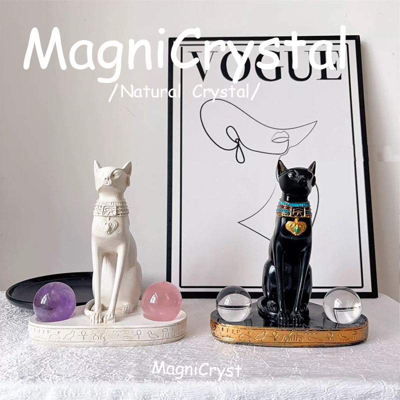 Egyptian Cat God Crystal Ornaments-35