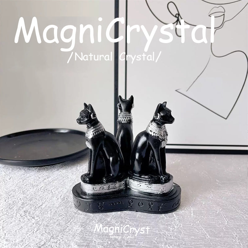 Egyptian Cat God Crystal Ornaments-35