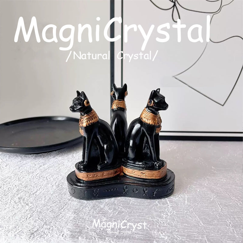 Egyptian Cat God Crystal Ornaments-35
