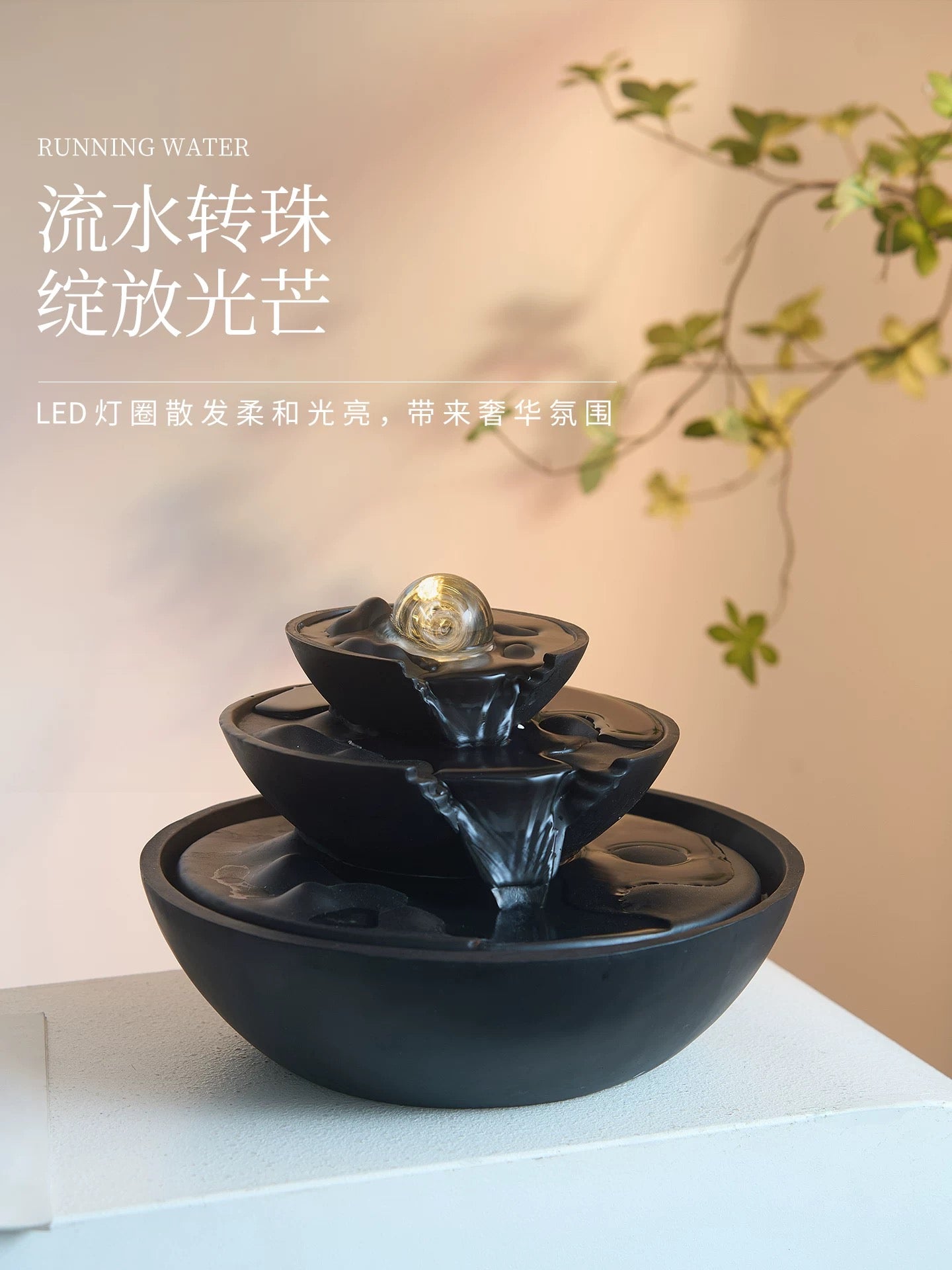 Flowing Crystal Purifying Energy-411