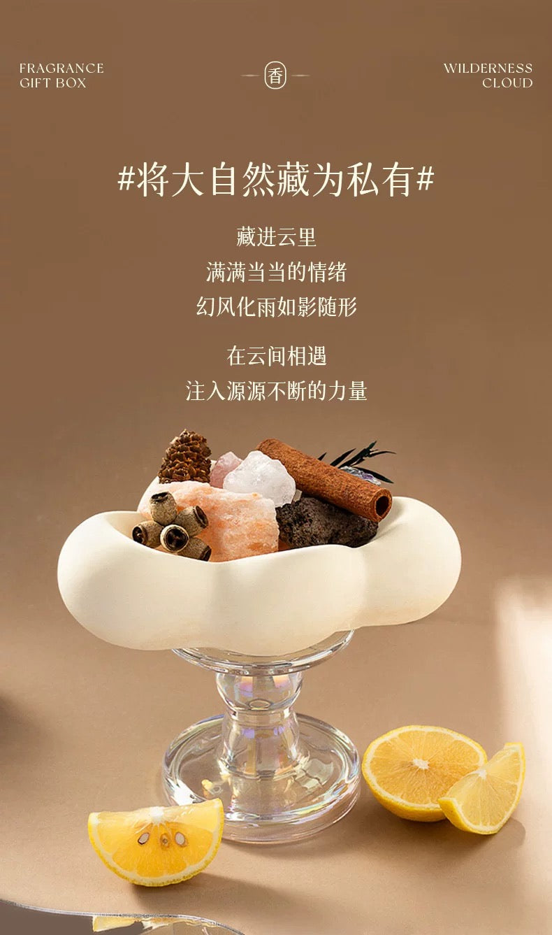 Cloud - Shaped Crystal Care Aromatherapy Base-115