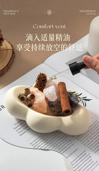 Cloud - Shaped Crystal Care Aromatherapy Base-115