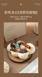 Cloud - Shaped Crystal Care Aromatherapy Base-115