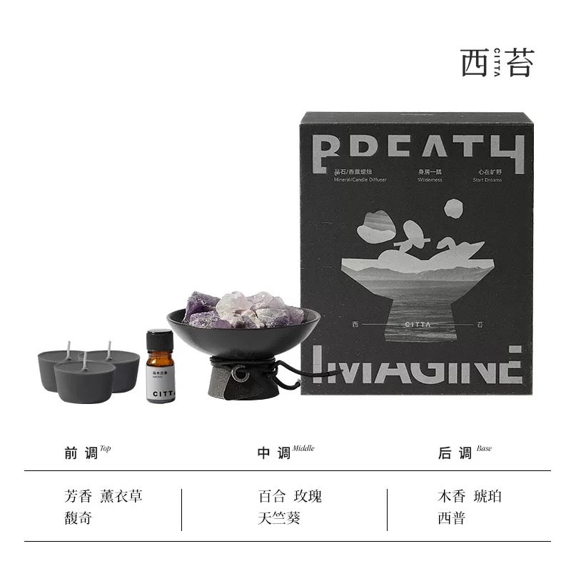 Crystal & Aroma Serene Wellness Set-157