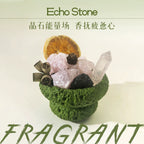 Ceramic Mushroom Crystal - Plant Essential Oil Diffuser-57