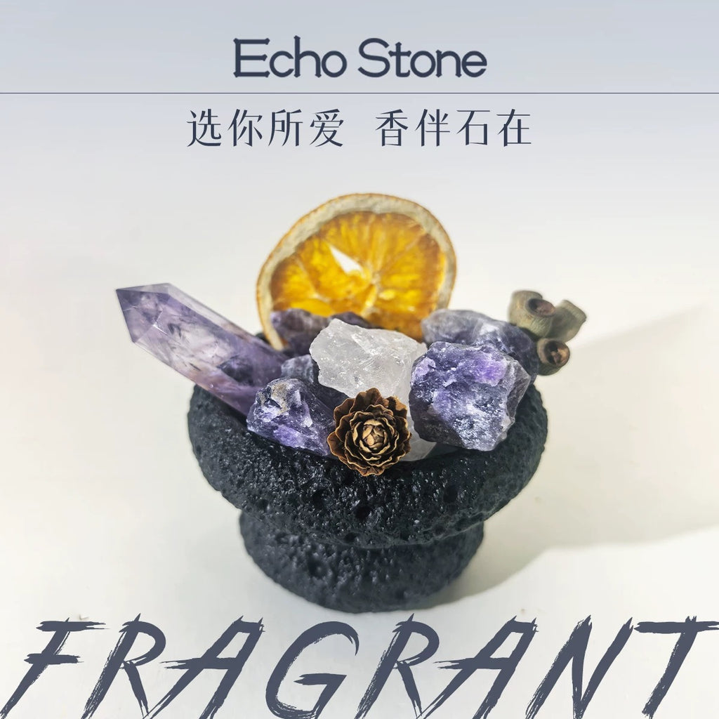 Ceramic Mushroom Crystal - Plant Essential Oil Diffuser-57