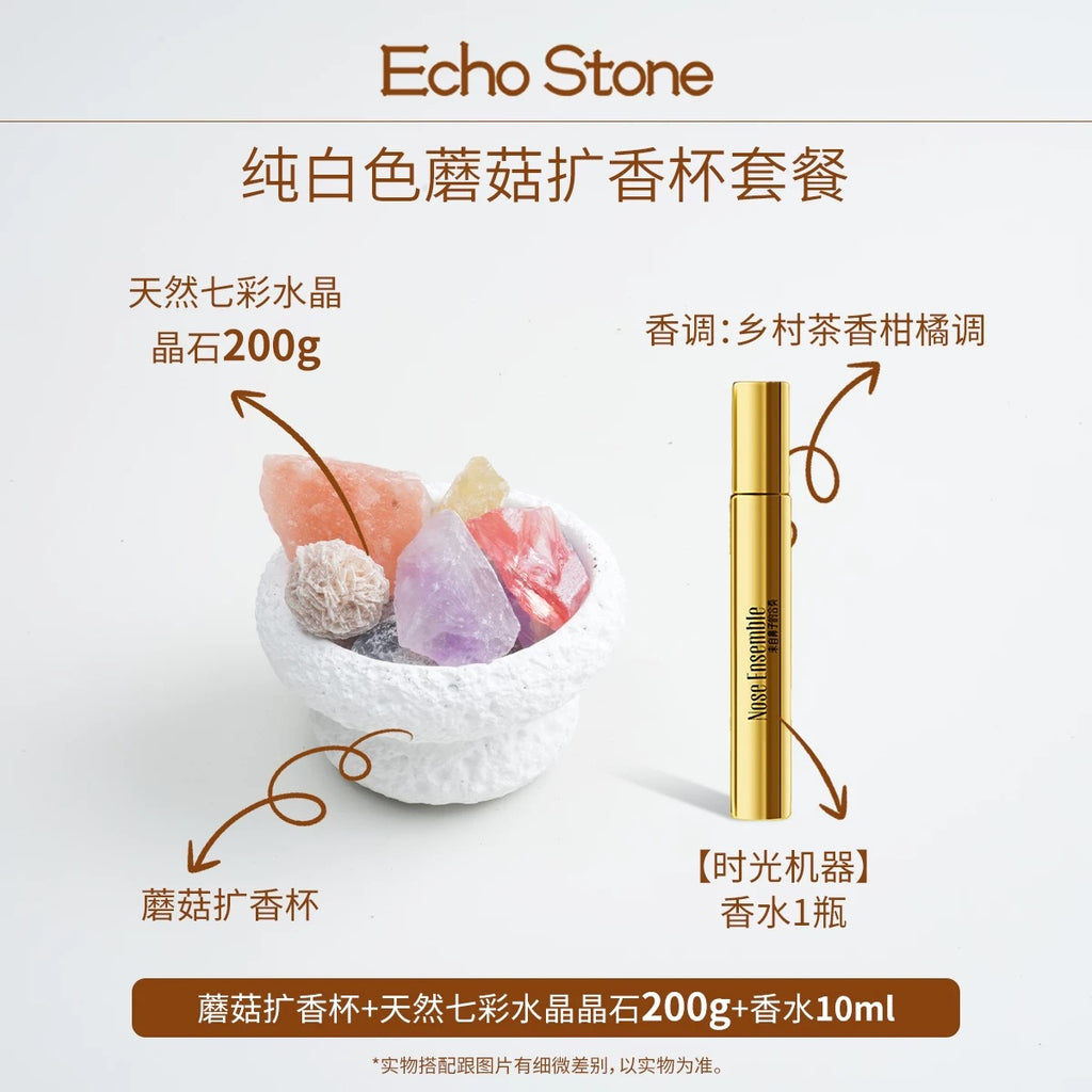 Ceramic Mushroom Crystal - Plant Essential Oil Diffuser-57