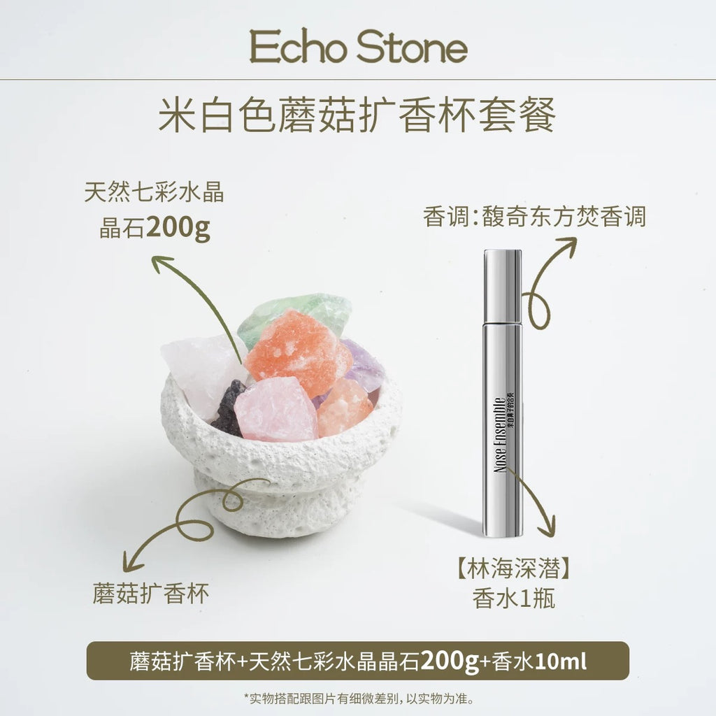 Ceramic Mushroom Crystal - Plant Essential Oil Diffuser-57