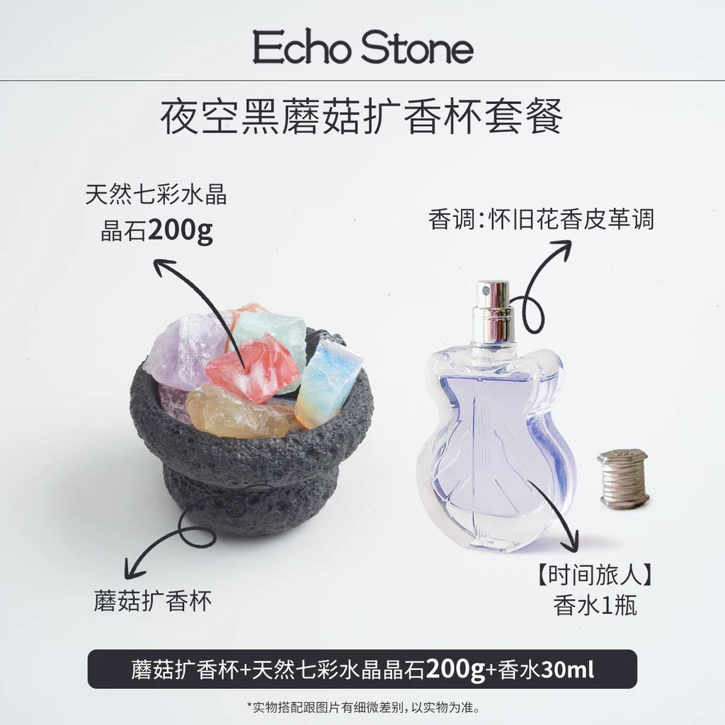 Ceramic Mushroom Crystal - Plant Essential Oil Diffuser-57