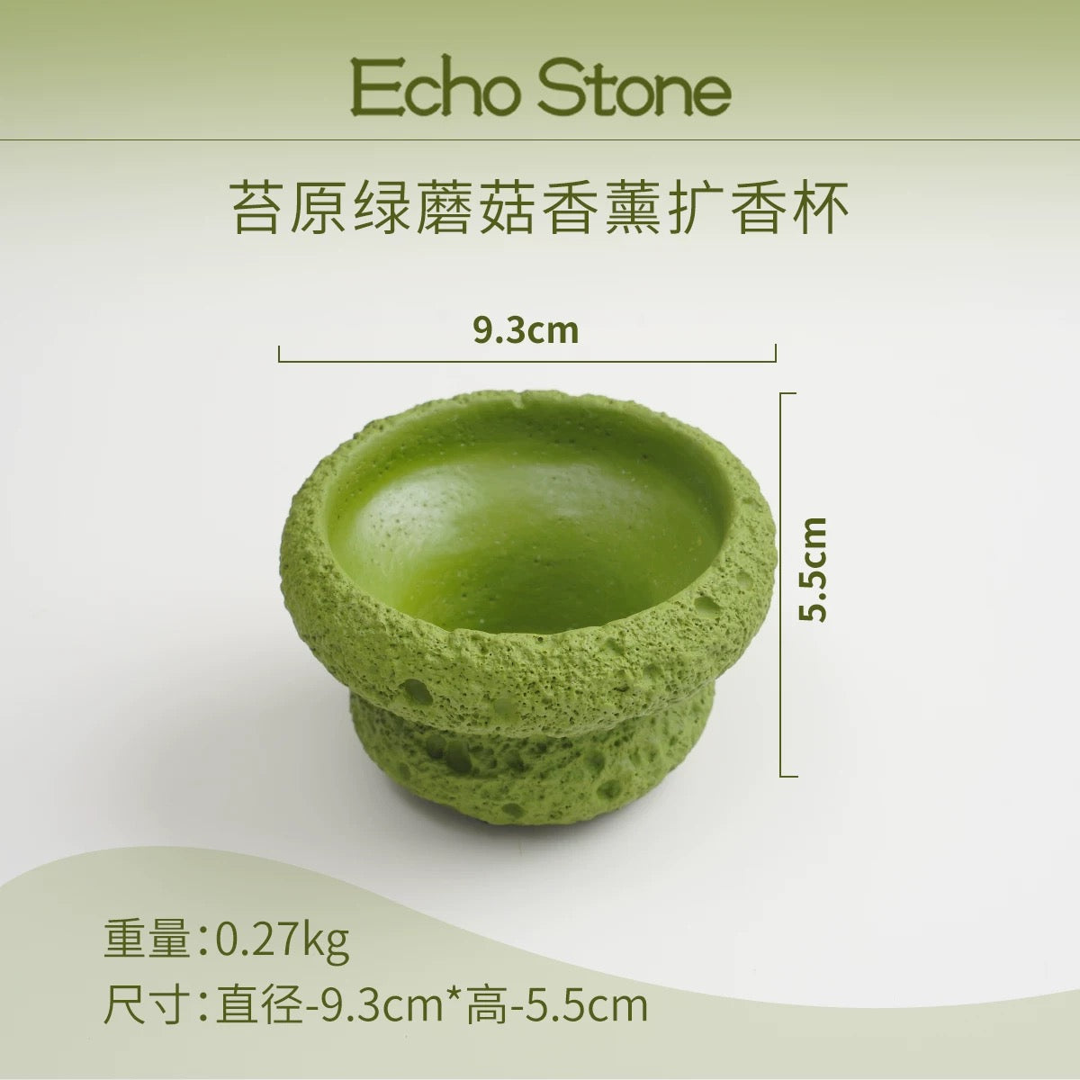 Ceramic Mushroom Crystal - Plant Essential Oil Diffuser-57