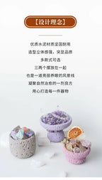 Cement Mushroom Crystal Energy Aroma Diffuser Cup-70