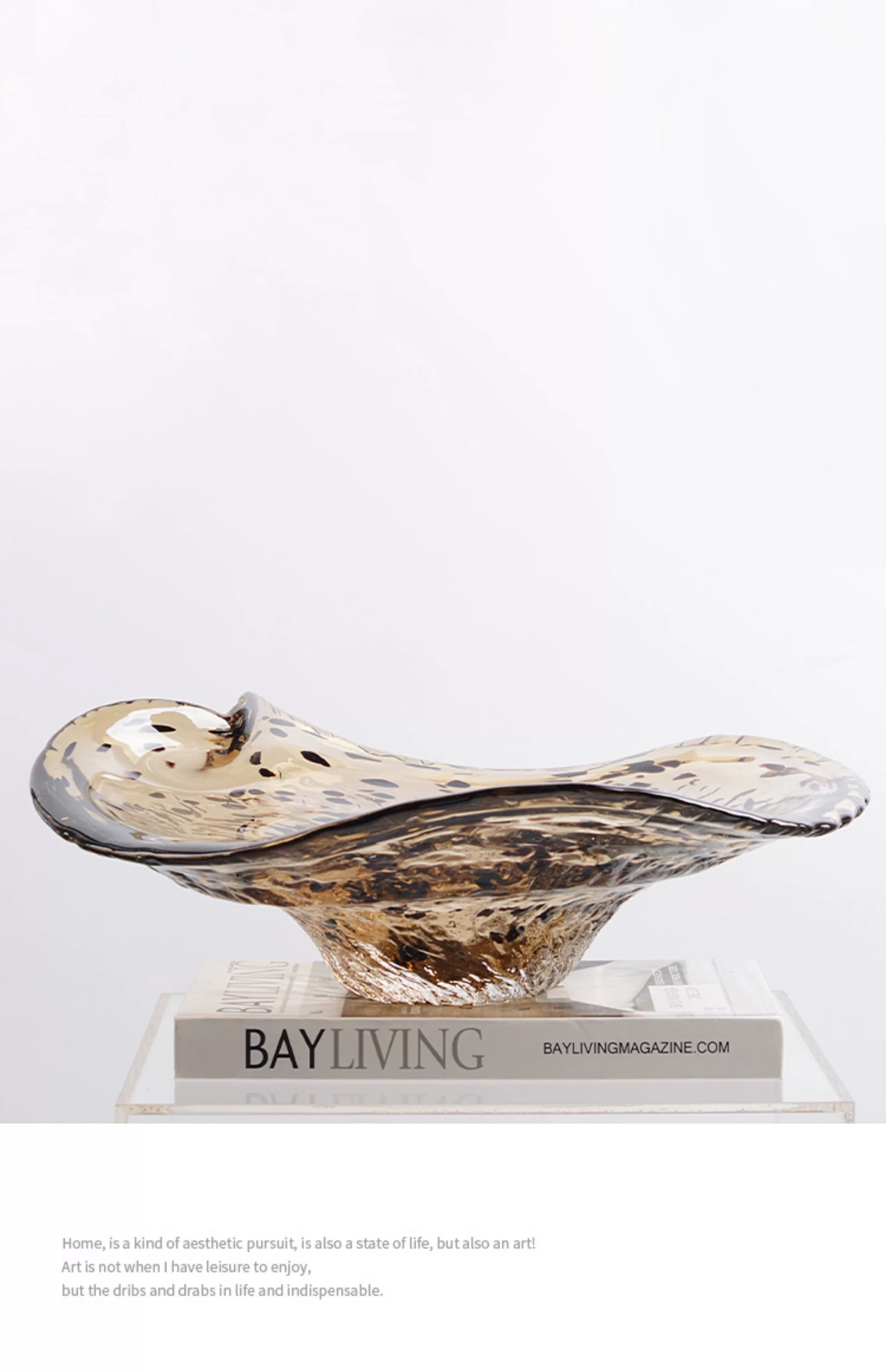 Crystal Nourishing Artistic Base Plate-337