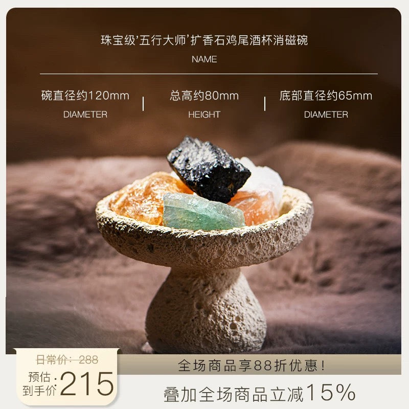 Crystal Aromatherapy Demagnetization Box: A Coexisting Container of Energy and Fragrance-445