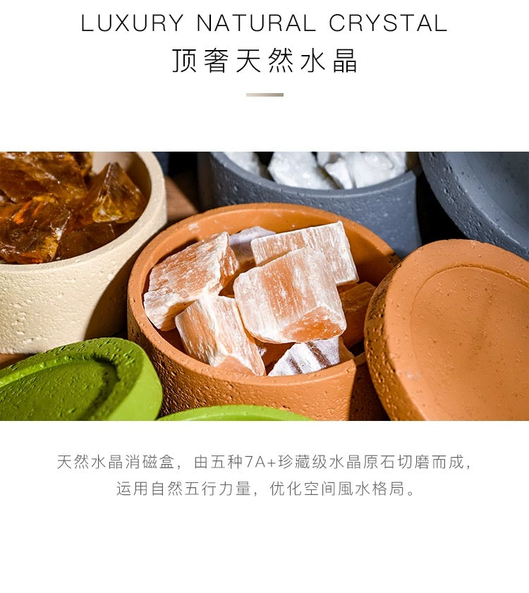 Crystal Aromatherapy Demagnetization Box: A Coexisting Container of Energy and Fragrance-445