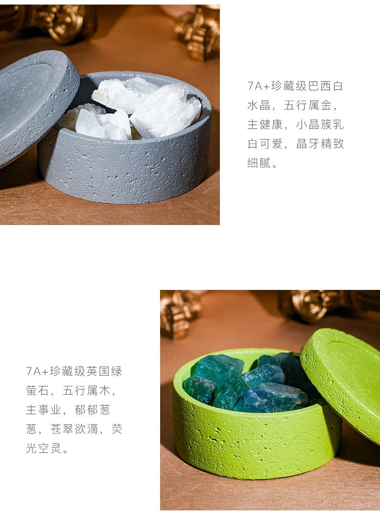 Crystal Aromatherapy Demagnetization Box: A Coexisting Container of Energy and Fragrance-445