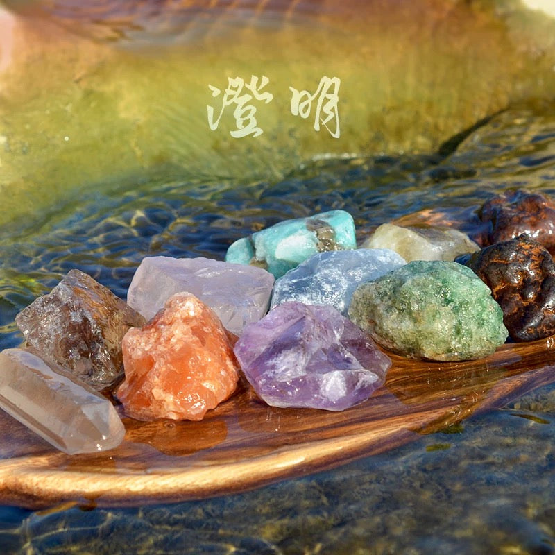 Colorful crystal stones-227