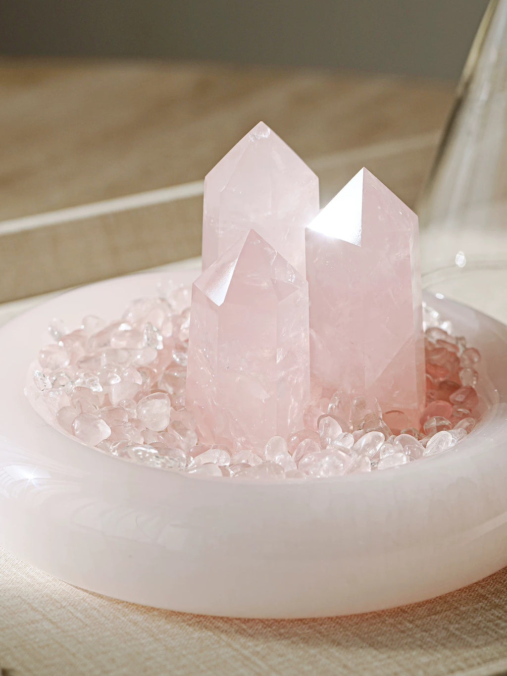 Rose Quartz Love Lamp-864