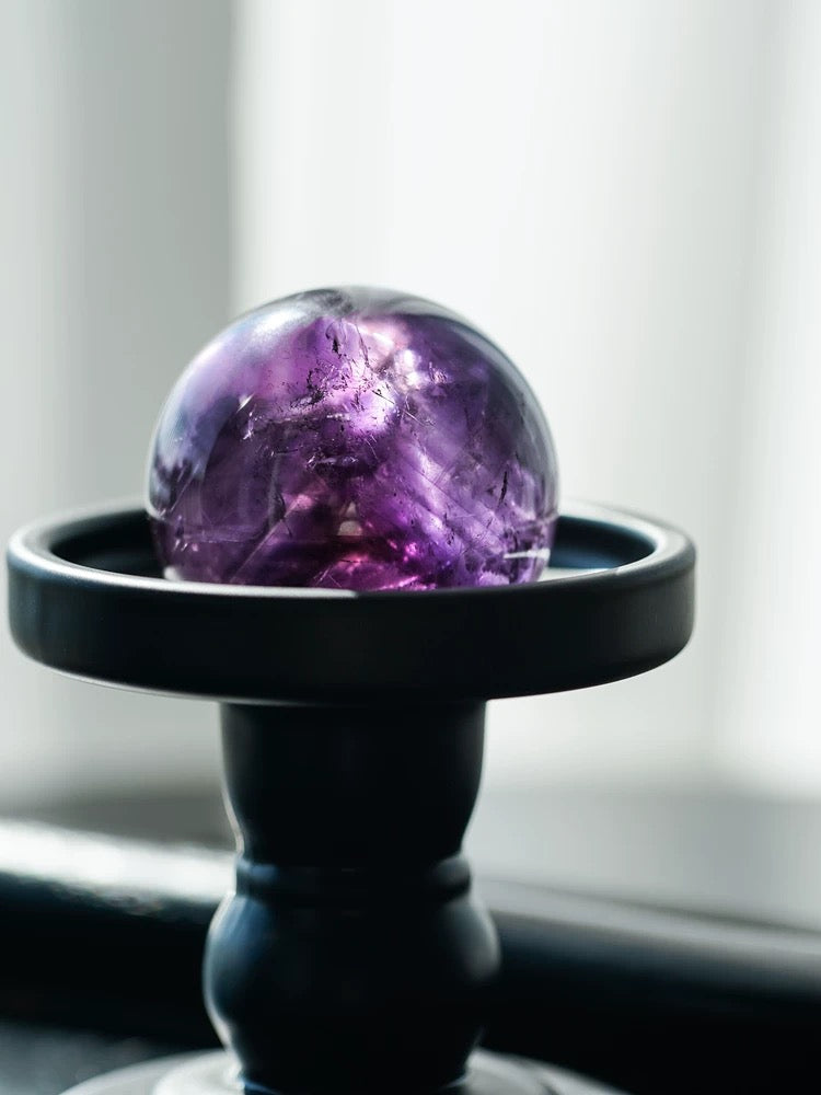 Amethyst Serene Realm Ornament-1323