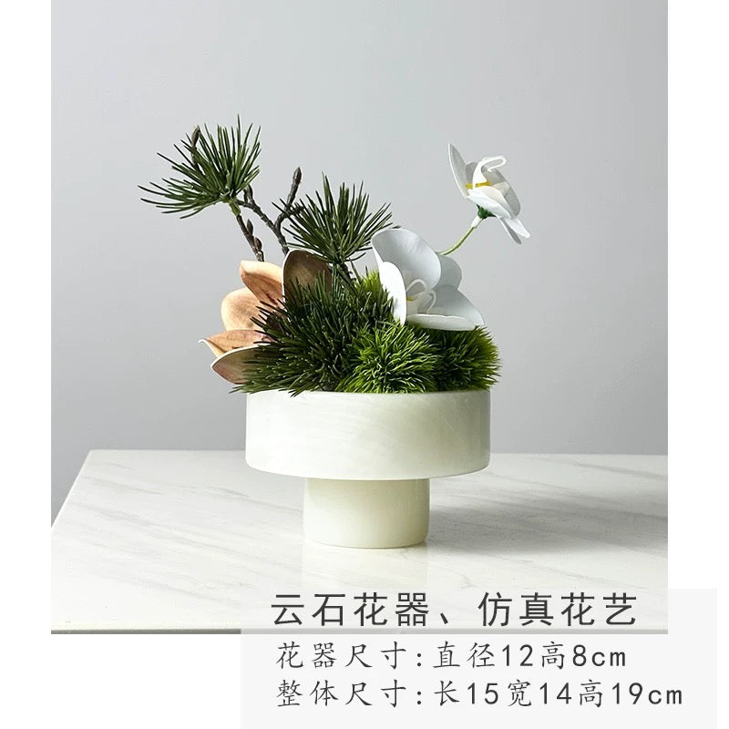 Crystal and Plant Symbiotic Mini Scene-283