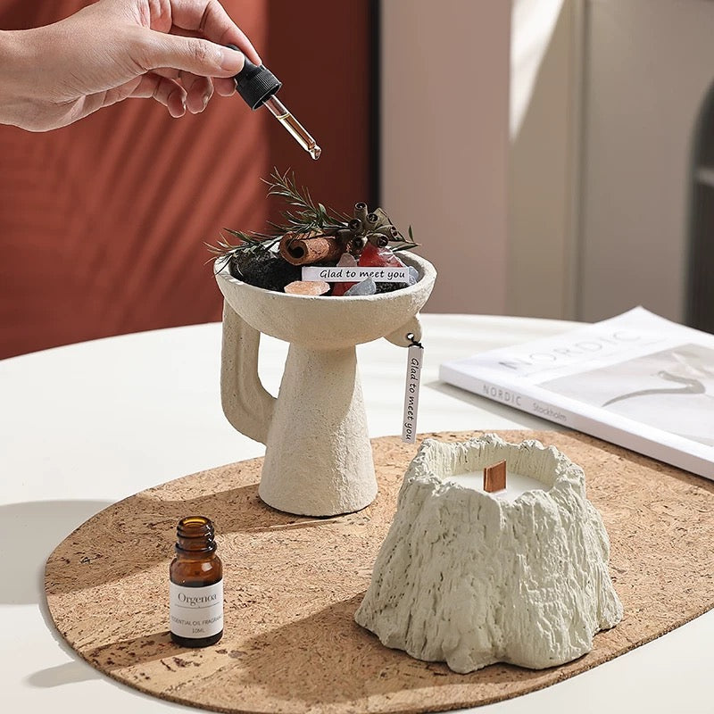 Fragrant Plant and Crystal Base: An Elegant Healing Realm-89.79