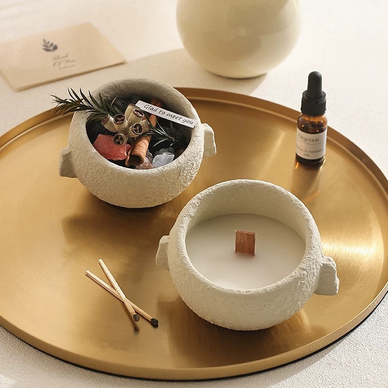 Fragrant Plant and Crystal Base: An Elegant Healing Realm-89.79