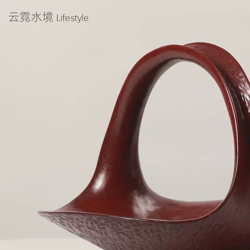 Curves Bearing Crystal Brilliance: Artistic Base Highlighting Crystal Charm-166