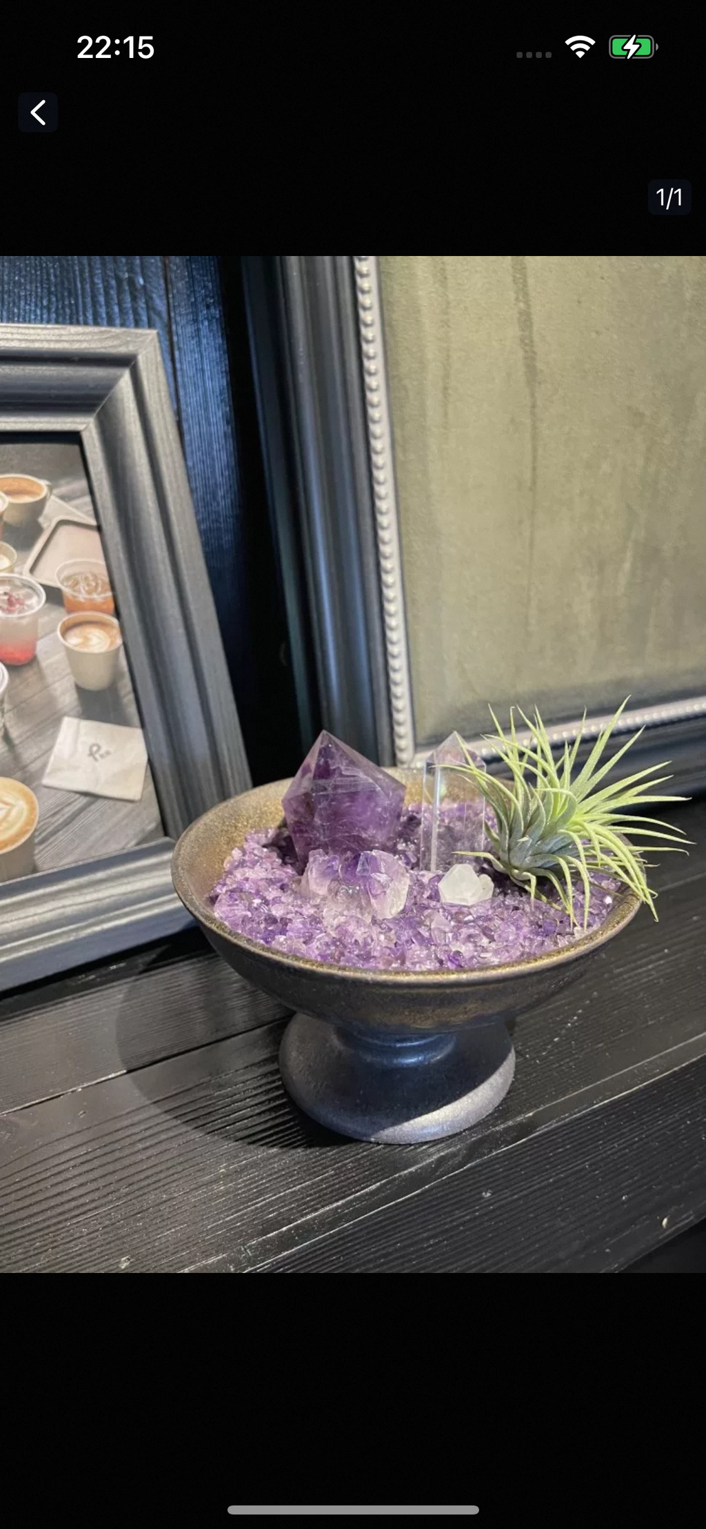 Energy Nook of Crystal Charm and Stone Base-163