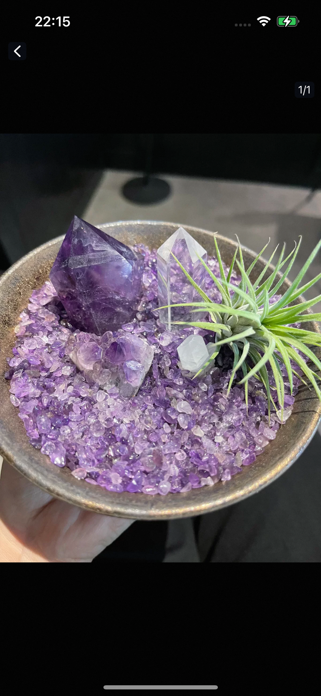 Energy Nook of Crystal Charm and Stone Base-163