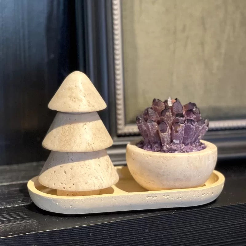 Elegant Energy Dwelling of Raw Stones and Crystal Chips-463