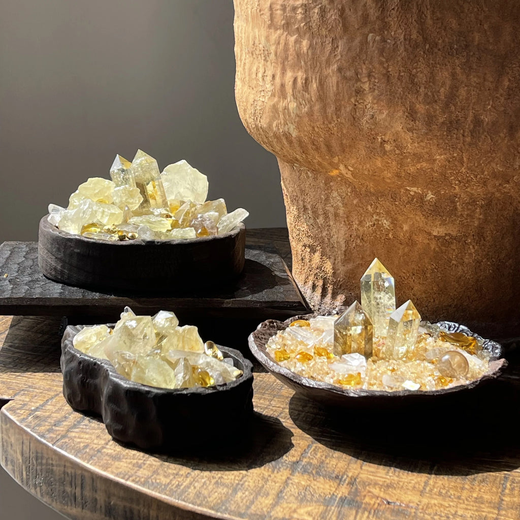 Crystal Chips and Columns Empowering Pair-323