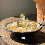 Crystal Chips and Columns Empowering Pair-323