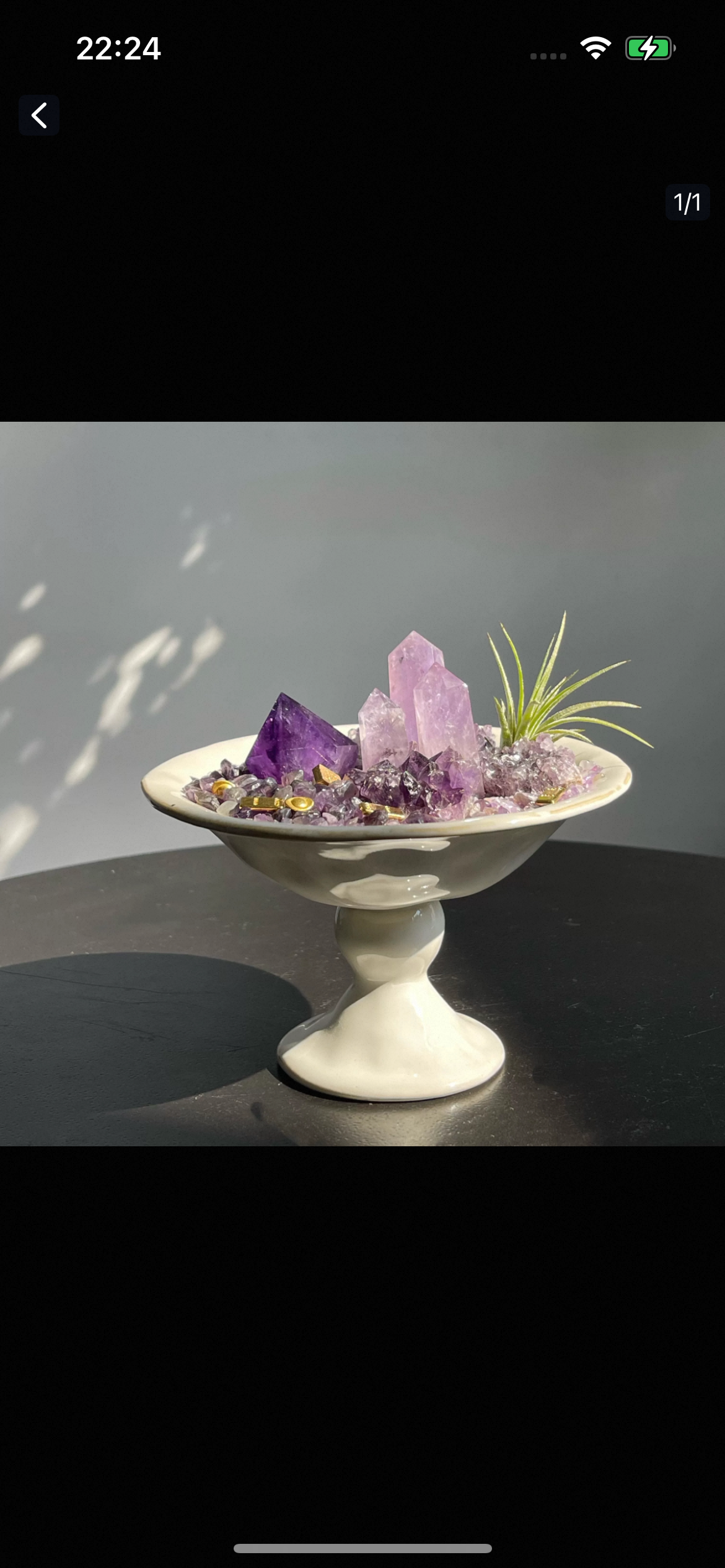 Natural crystal self-healing and purifying basin-183.91