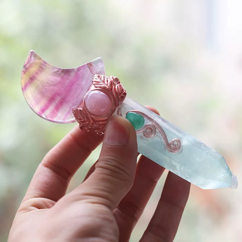 Natural crystal Scepter-49