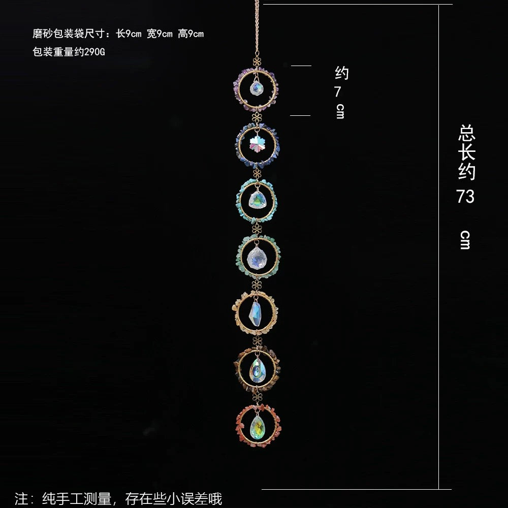 Natural crystal Dreamcatcher-50