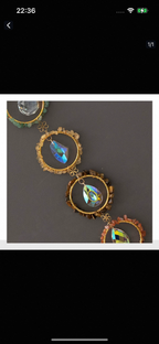 Natural crystal Dreamcatcher-50