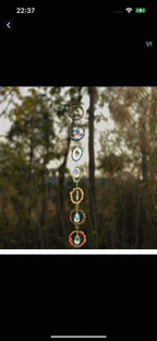 Natural crystal Dreamcatcher-50
