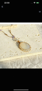 Crystal necklace-298