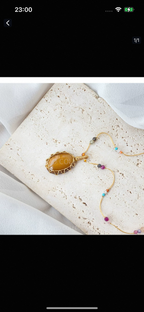 Crystal necklace-298