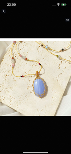 Crystal necklace-298