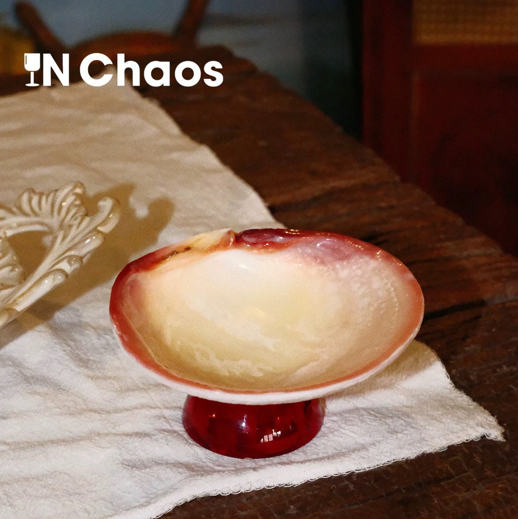 Natural shell colored tray-95