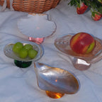 Natural shell colored tray-95