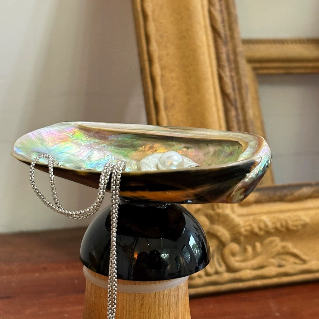 Natural shell colored tray-95