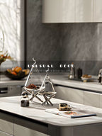 Crystal metal ornament-192