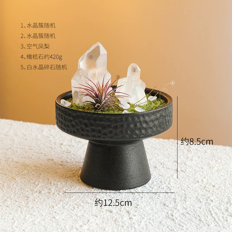 Natural crystal landscape ornaments-45