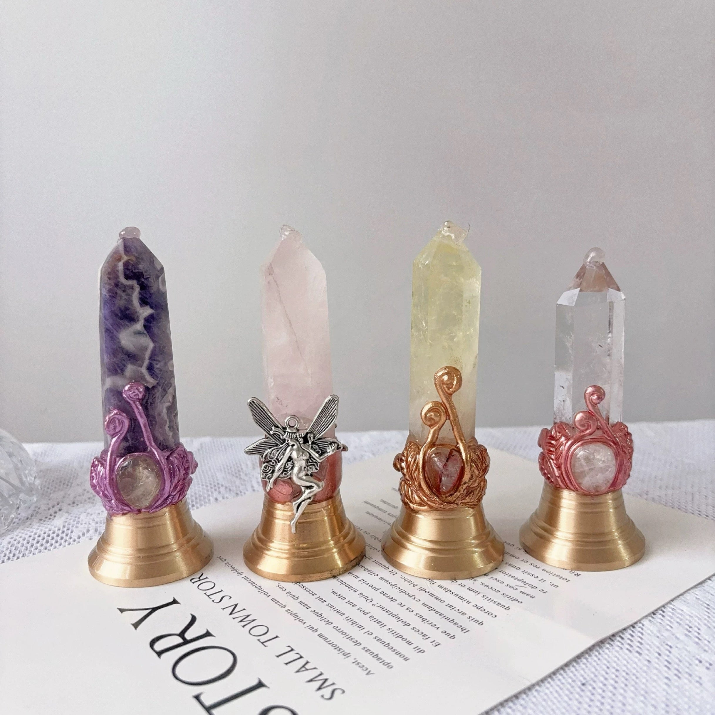 Crystal column ornaments-60