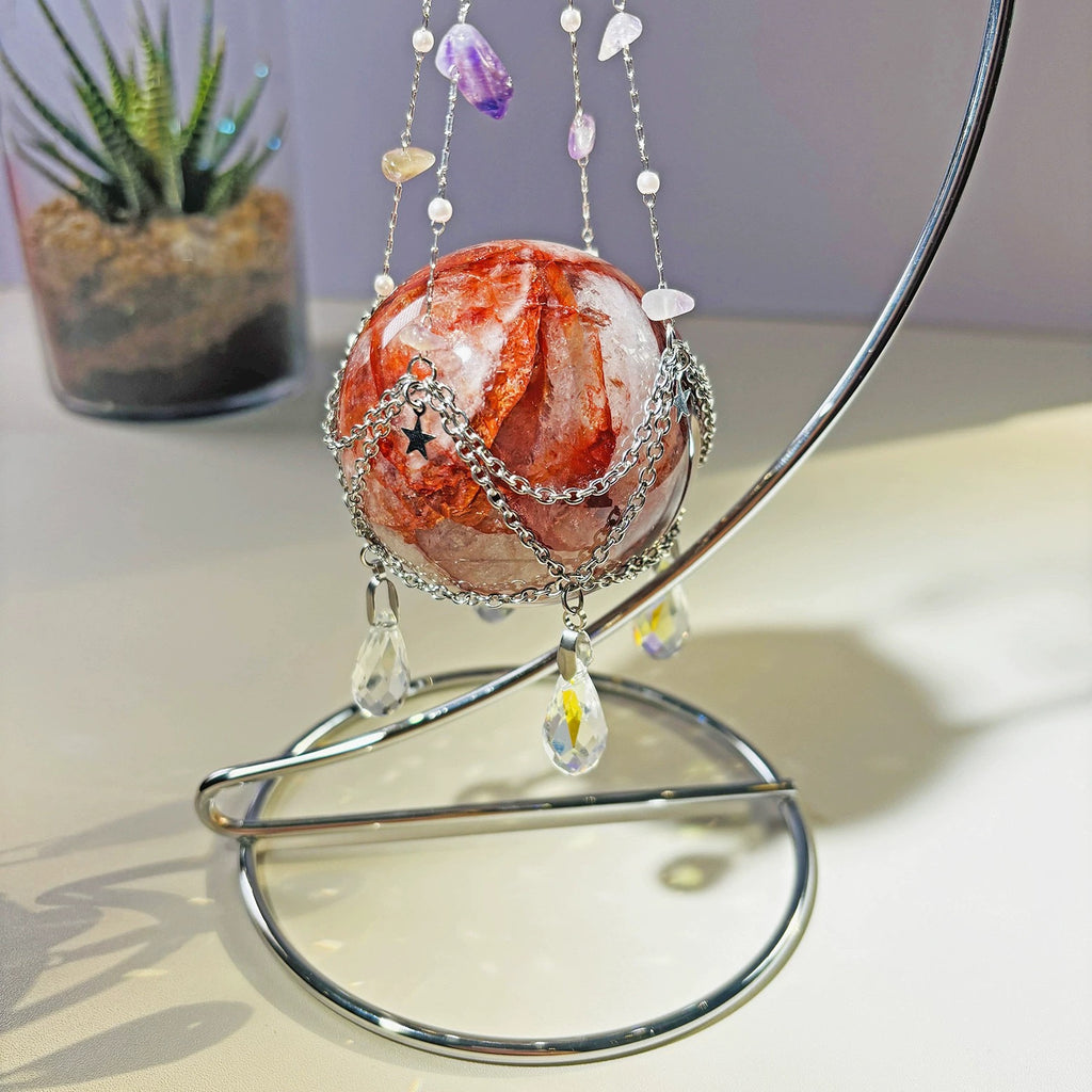 Spiritual Crystal Ball Pendant-60