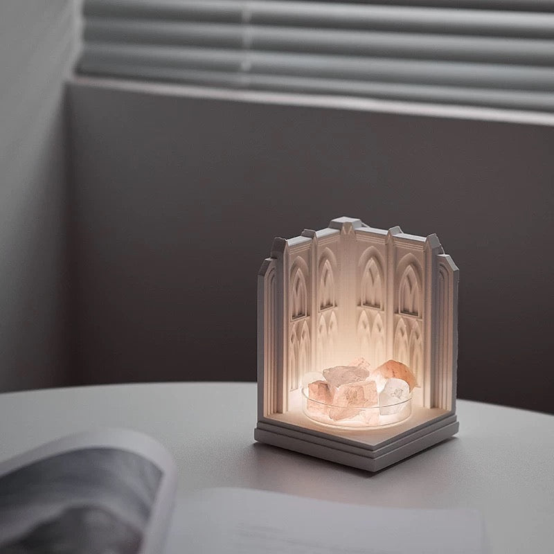 Radiant Crystal Elegant Mansion Container-79